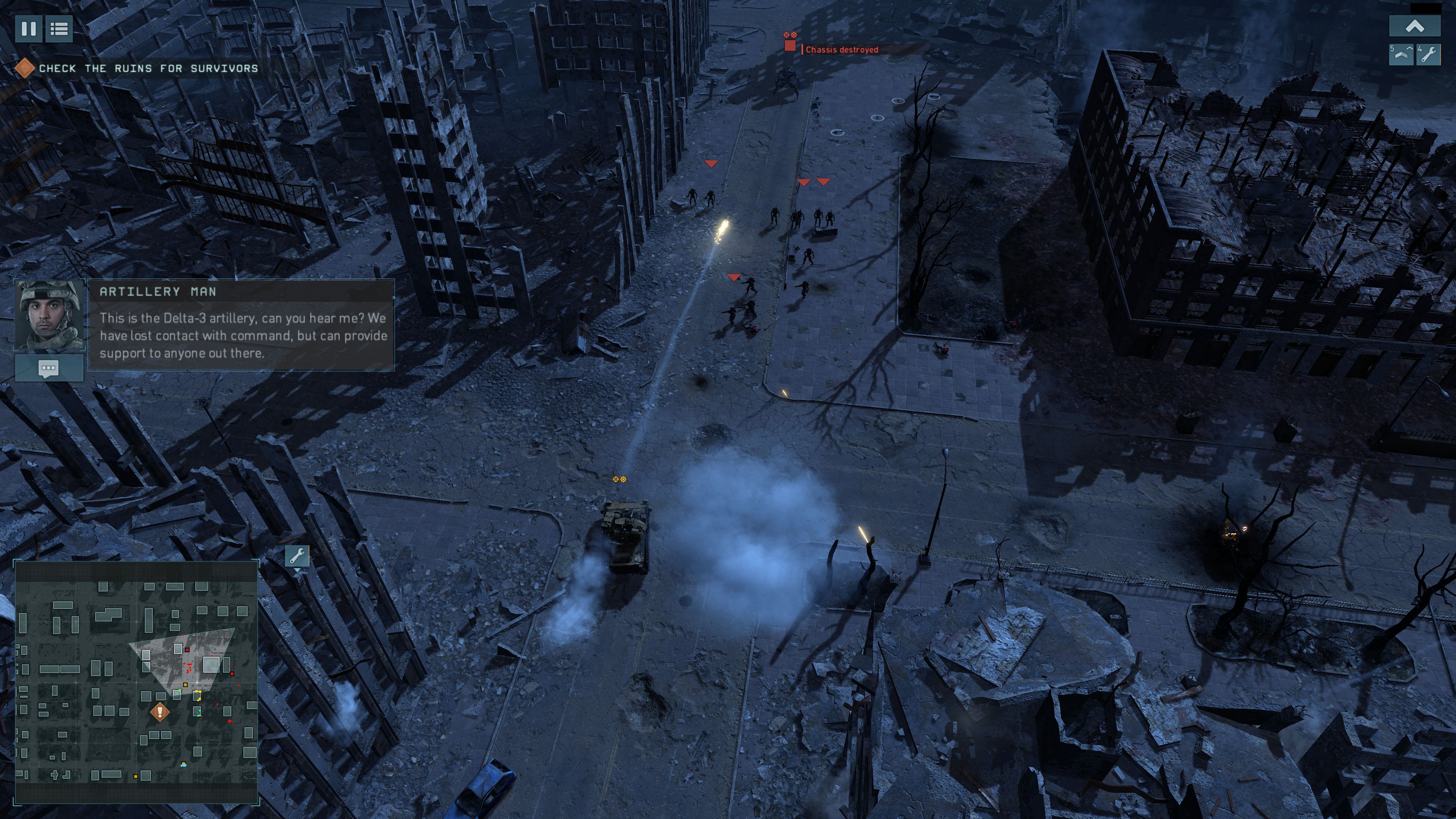 screenshot from game